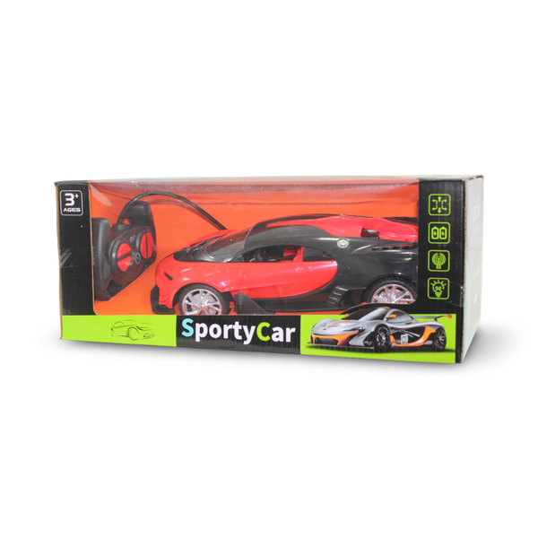 1:16 Scale Remote Control Racing Sporty Car Toy – Red