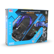 Xian Tao 2-in-1 Transformer RC Car into Robot – Blue