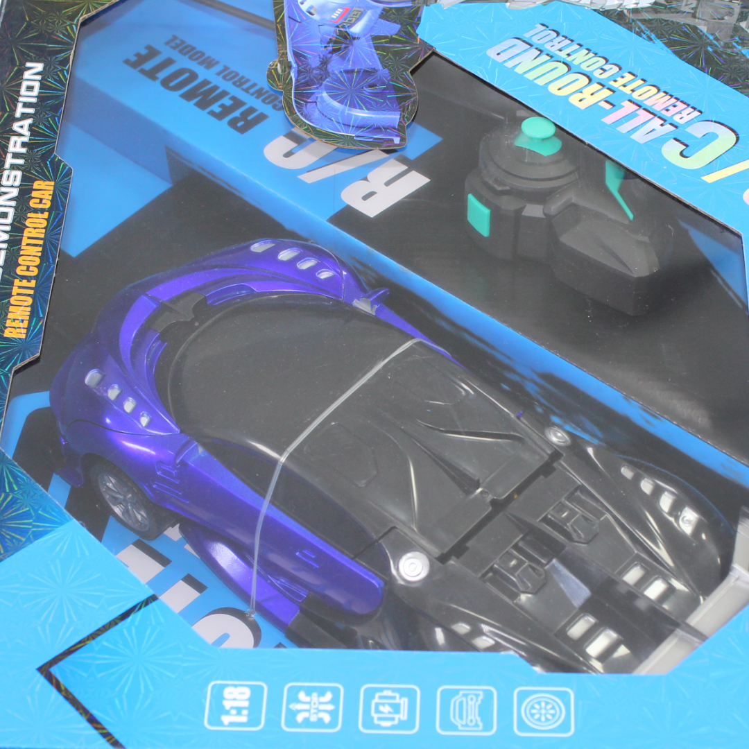 Xian Tao 2-in-1 Transformer RC Car into Robot – Blue