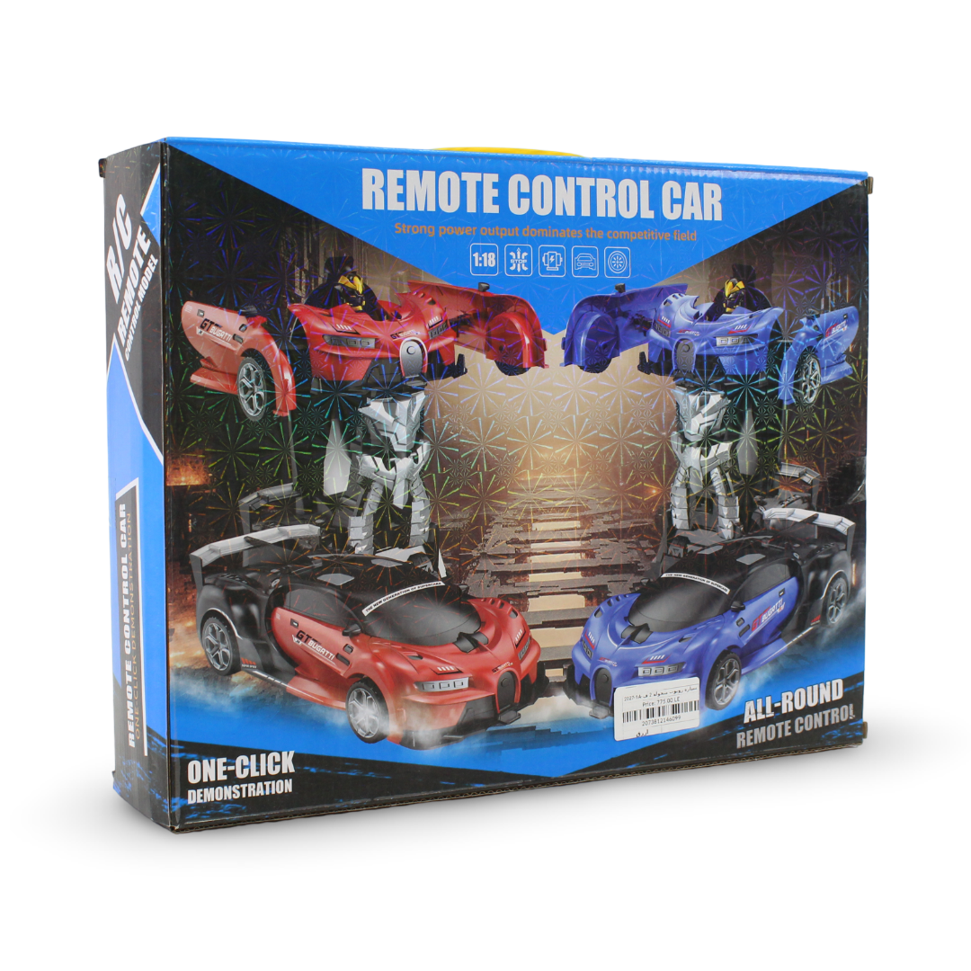 Xian Tao 2-in-1 Transformer RC Car into Robot – Blue
