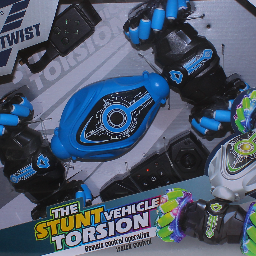 سيارة Xuda Toys RC Stunt Twist - زرقاء