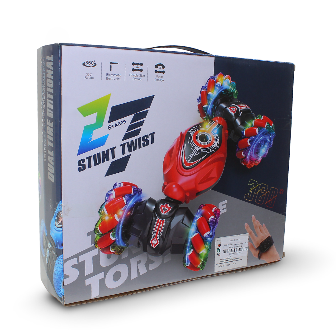 سيارة Xuda Toys RC Stunt Twist - زرقاء