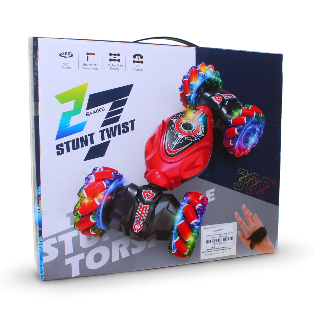 Xuda Toys Stunt Twist Torsion RC Car – Red