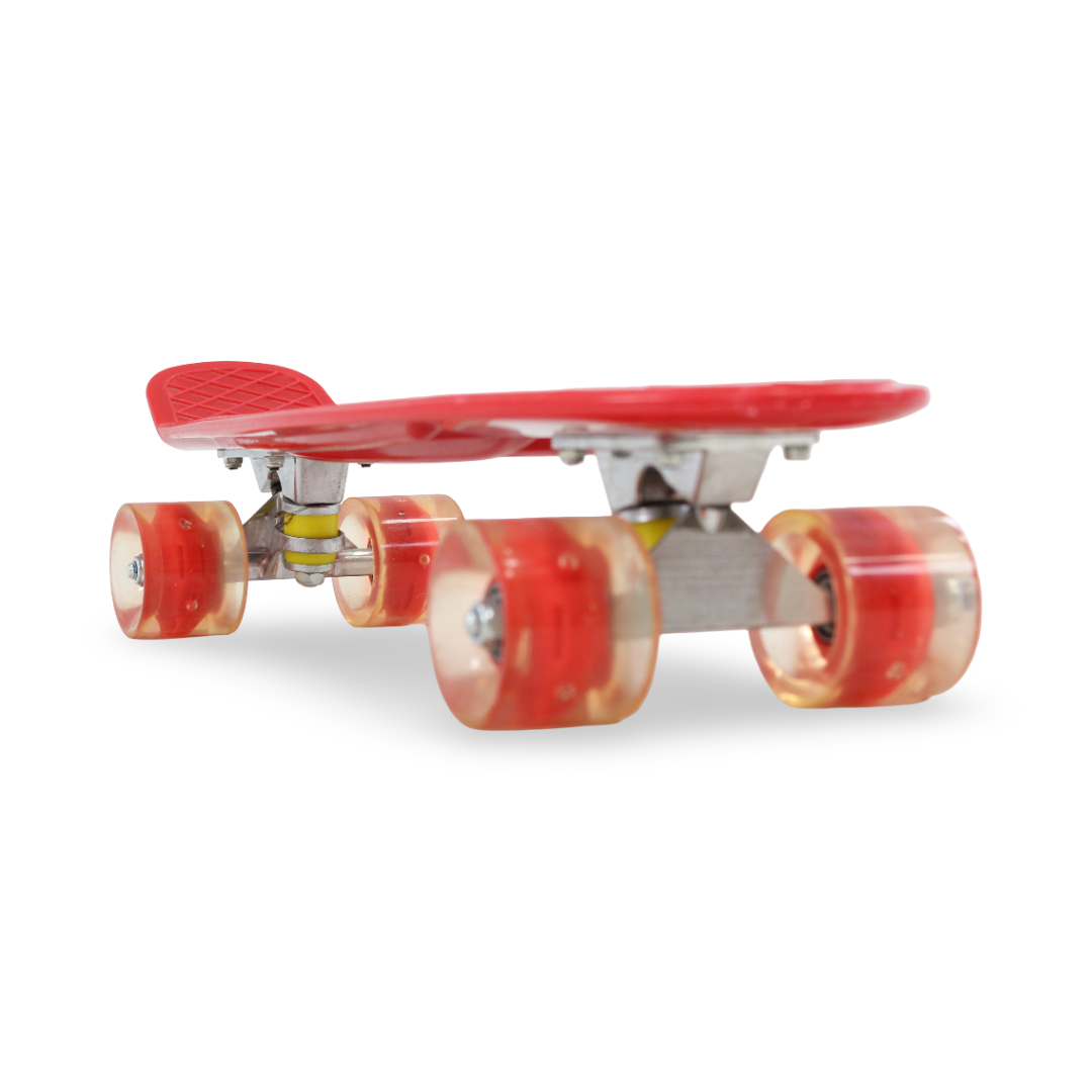 22.5 Inches LED Cruiser Skateboard – Red