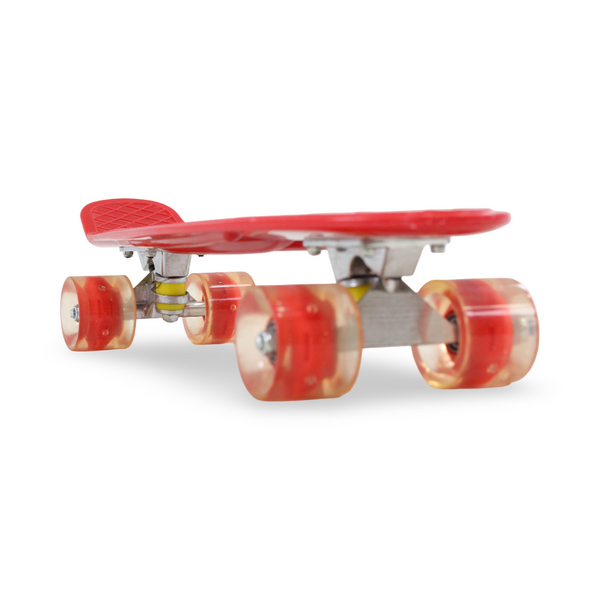 22.5 Inches LED Cruiser Skateboard – Red
