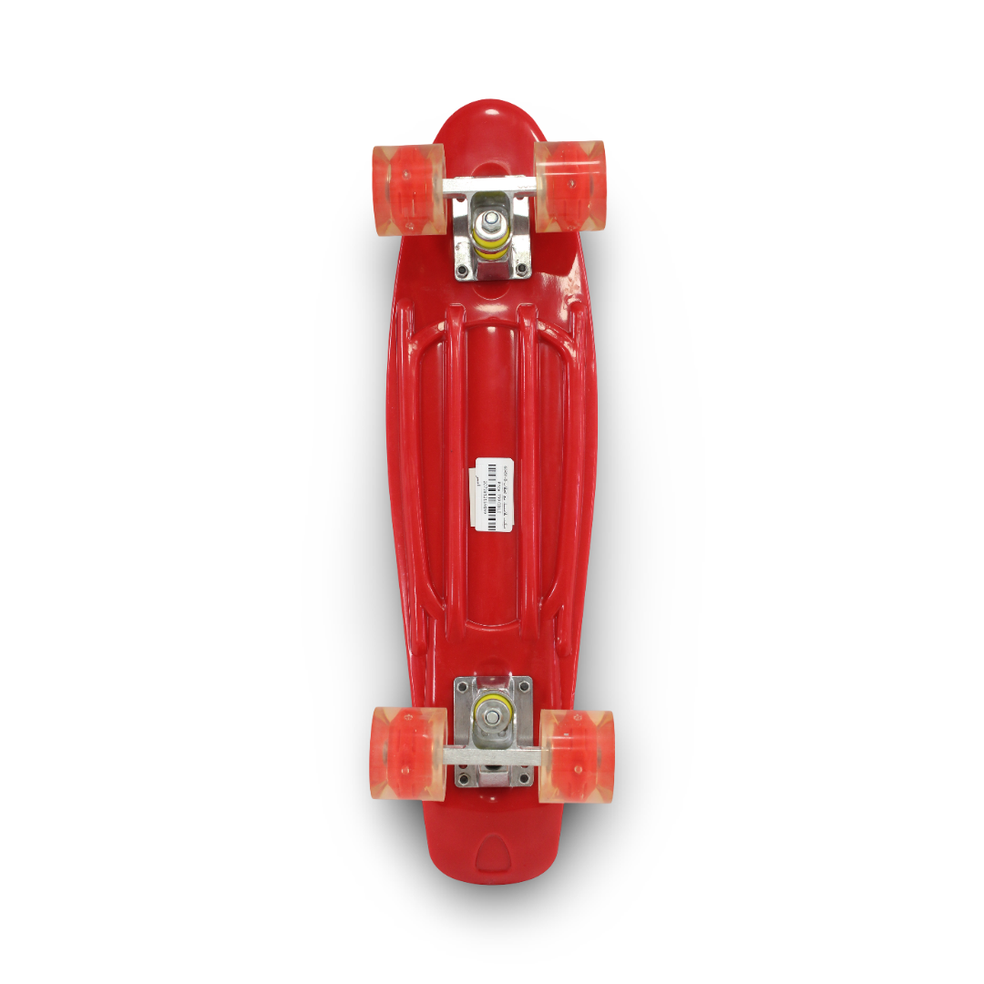 22.5 Inches LED Cruiser Skateboard – Red