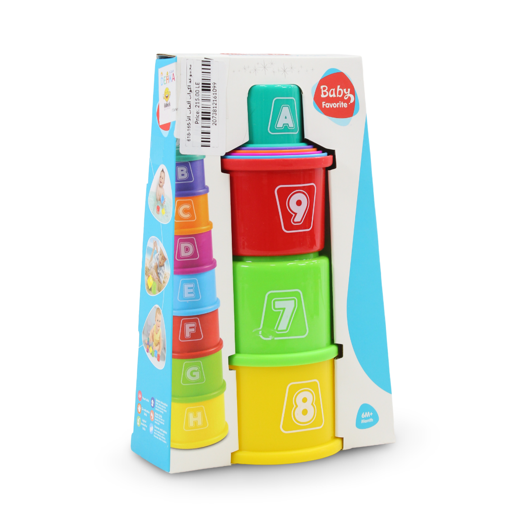 Dede Cylinder Tower Shape Sorter Toy