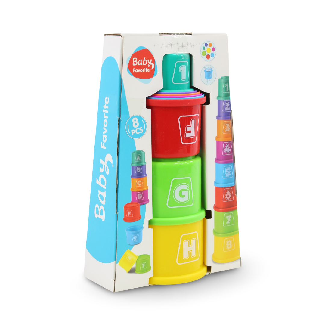 Dede Cylinder Tower Shape Sorter Toy