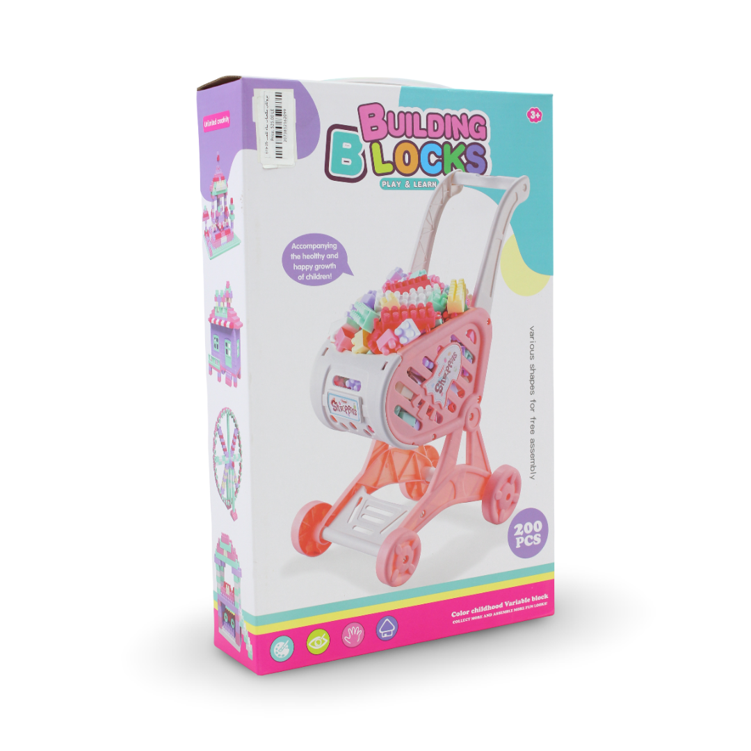 Huiman Building Blocks Play & Learn Set – 200 Pcs