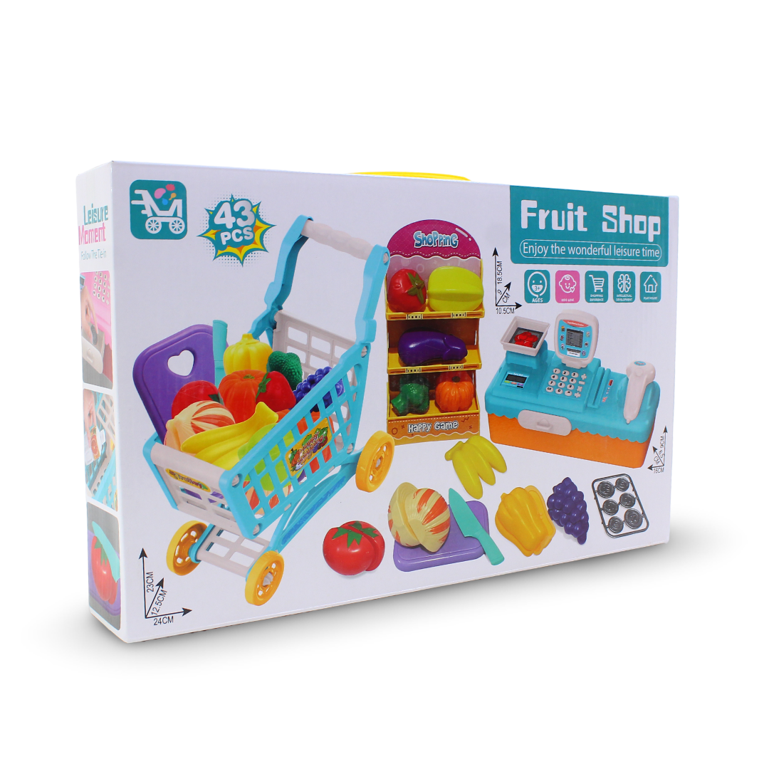 Fruit Shop Playset – 43 Pcs