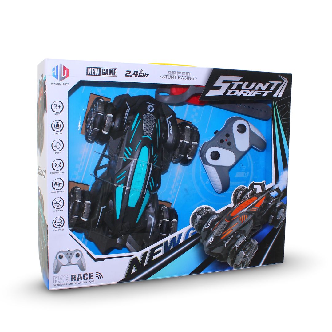 Stunt Drift RC Car – Aqua & Black