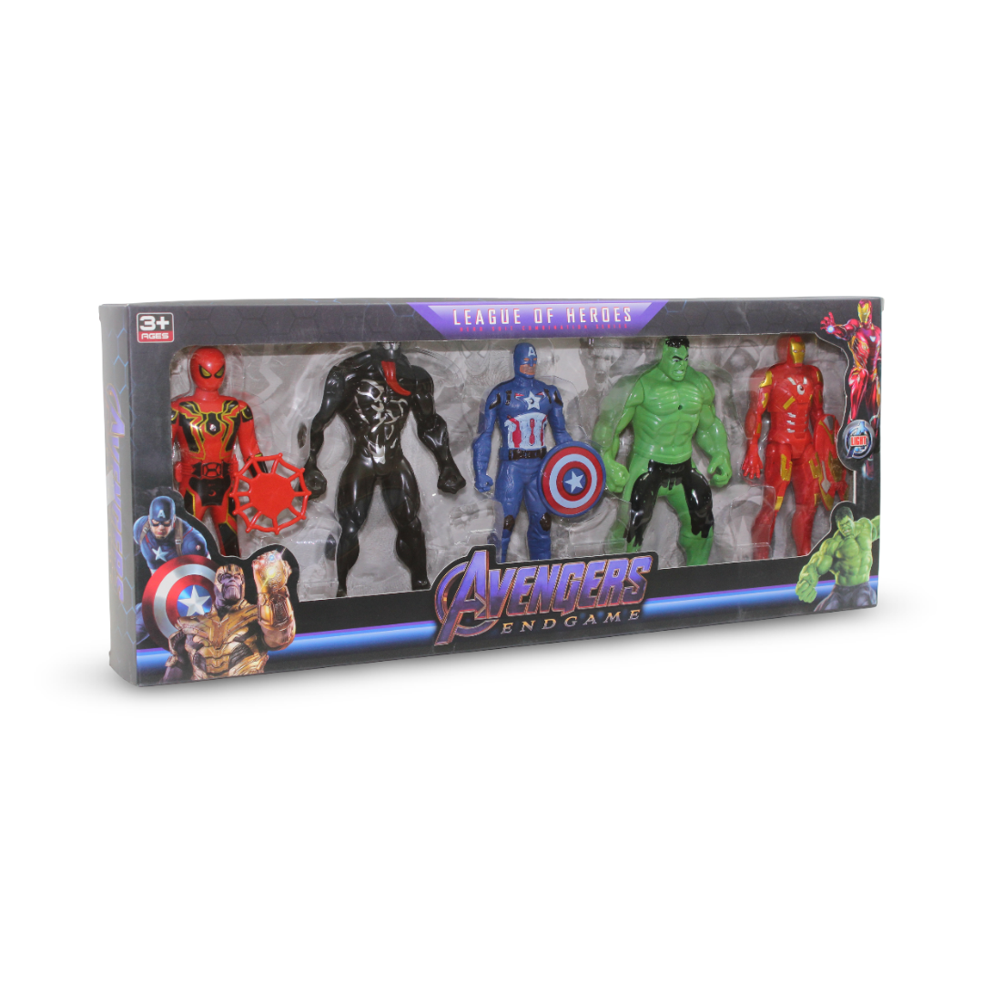 "League of Heroes" Avengers Endgame Action Figure Set