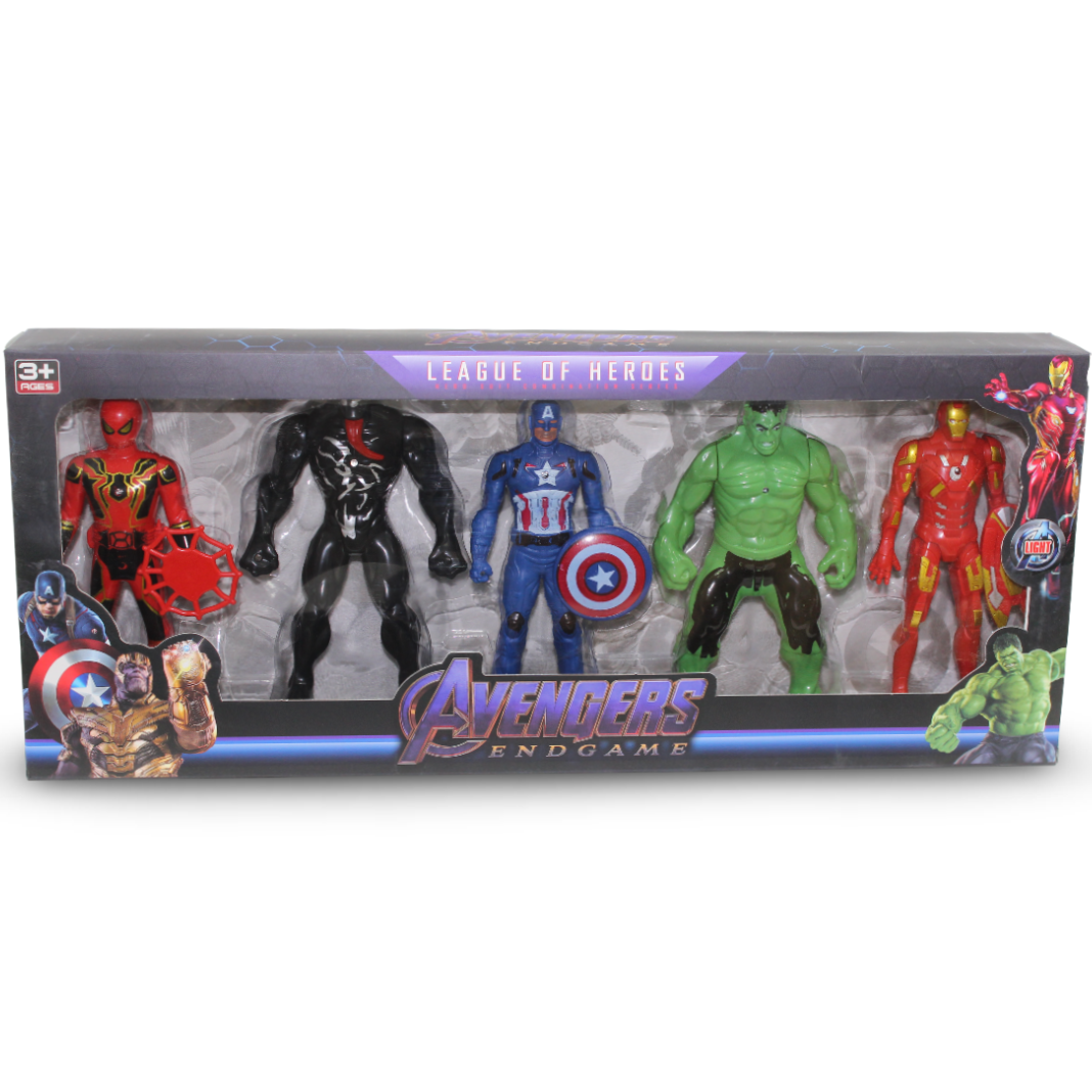 "League of Heroes" Avengers Endgame Action Figure Set