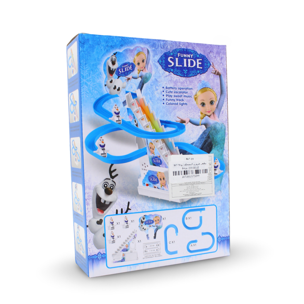 Funny Slide Frozen Toy Set