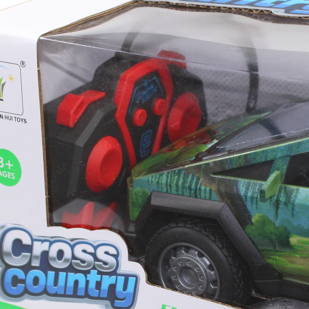 "Cross Country" 1:14 Scale RC Vehicle – Green