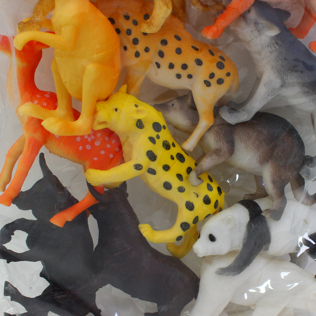 Animal World Figures Set – 12 Pcs