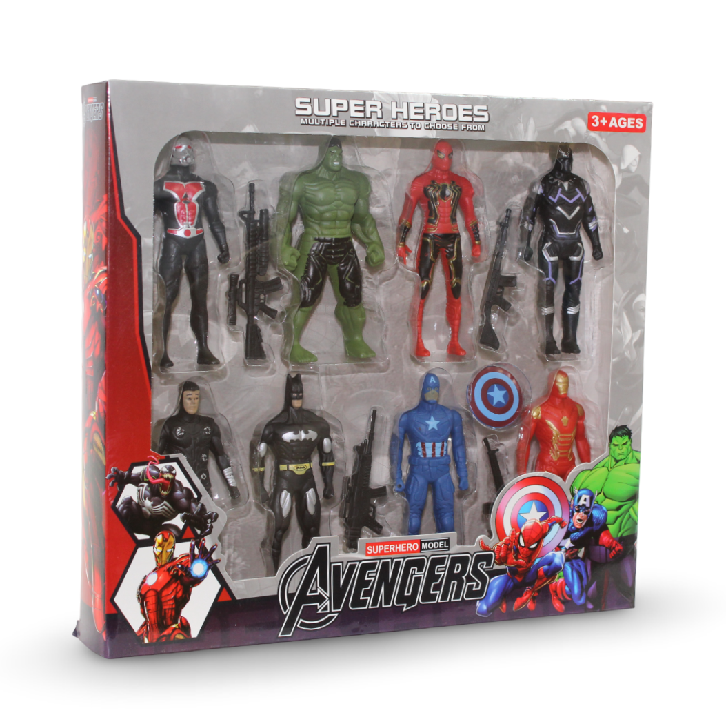 Jumbo Avengers Characters Box – 8 Pcs