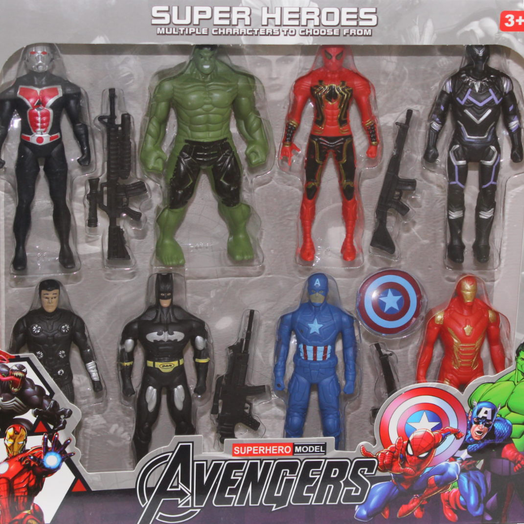 Jumbo Avengers Characters Box – 8 Pcs