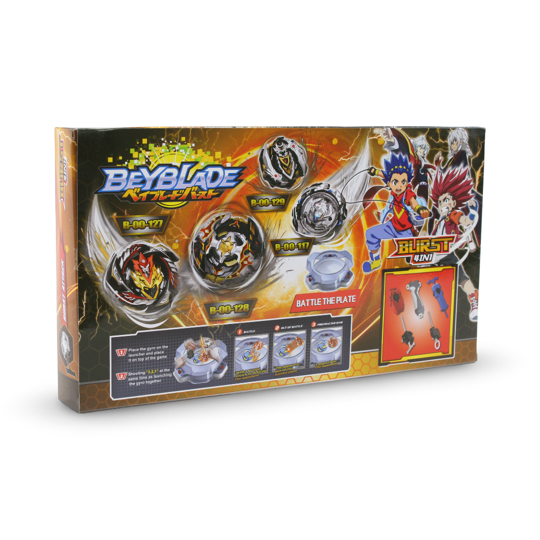 Beyblade Burst 4-in-1 Battling Top Set