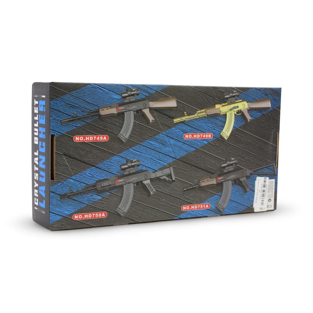 Crystal Bullet Launcher Tactical Version Toy Gun Set AK-47