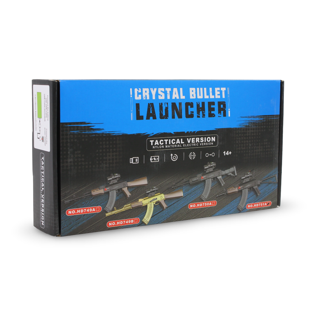 Crystal Bullet Launcher Tactical Version Toy Gun AK-74U