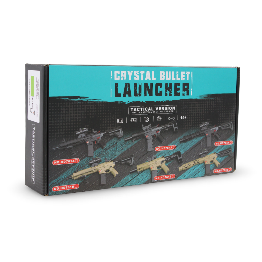 Crystal Bullet Launcher Tactical Version Electric Gel Blaster Gun SLR 4.0
