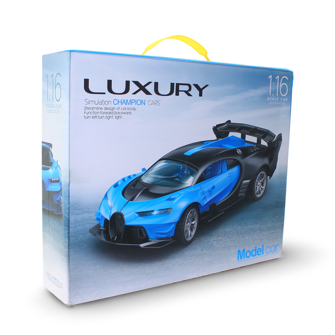 Luxury 1:16 Scale Simulation Champion Car RC Toy – Blue