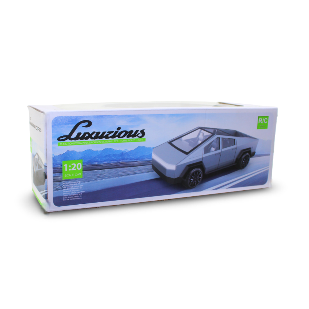 Luxurious Car 1:20 Scale Tesla Cybertruck RC Car – White