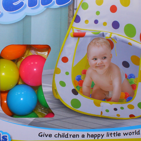 Play Tent for Kids – 50 Balls