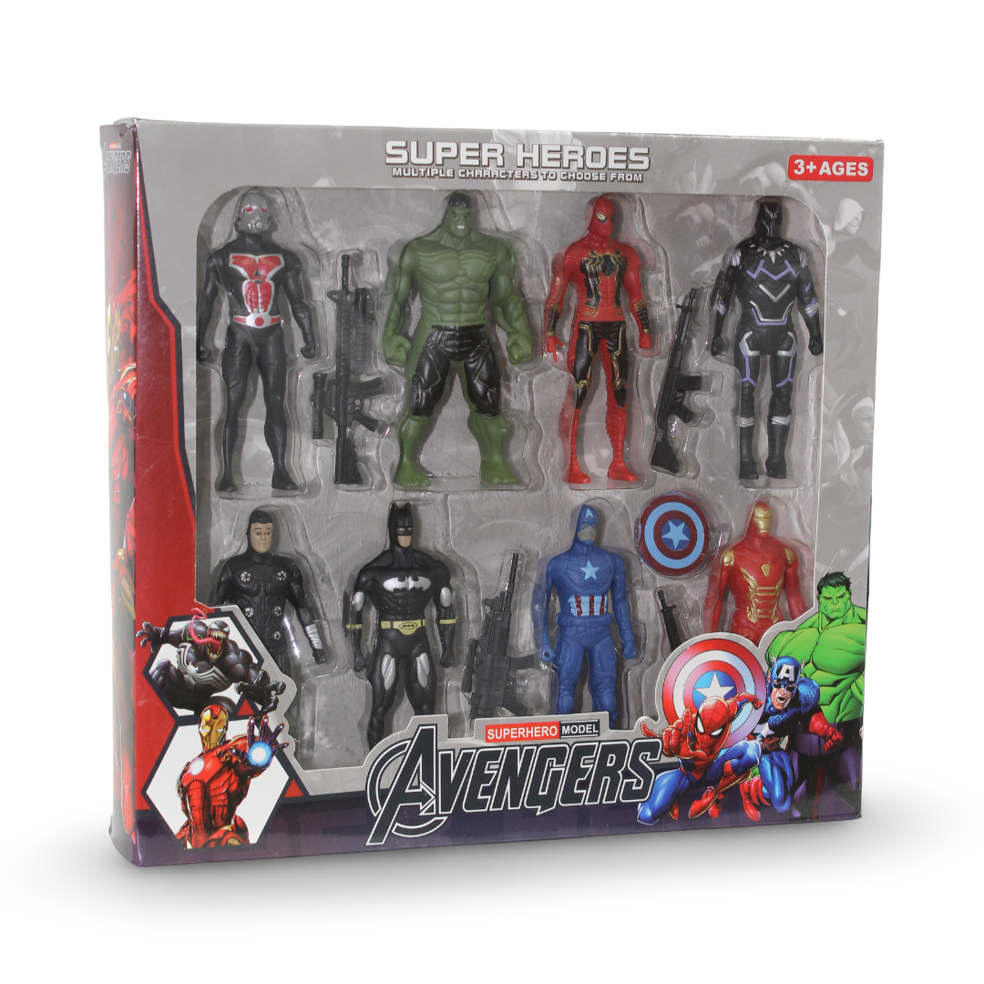Super Heroes Action Figures – 8 Pcs