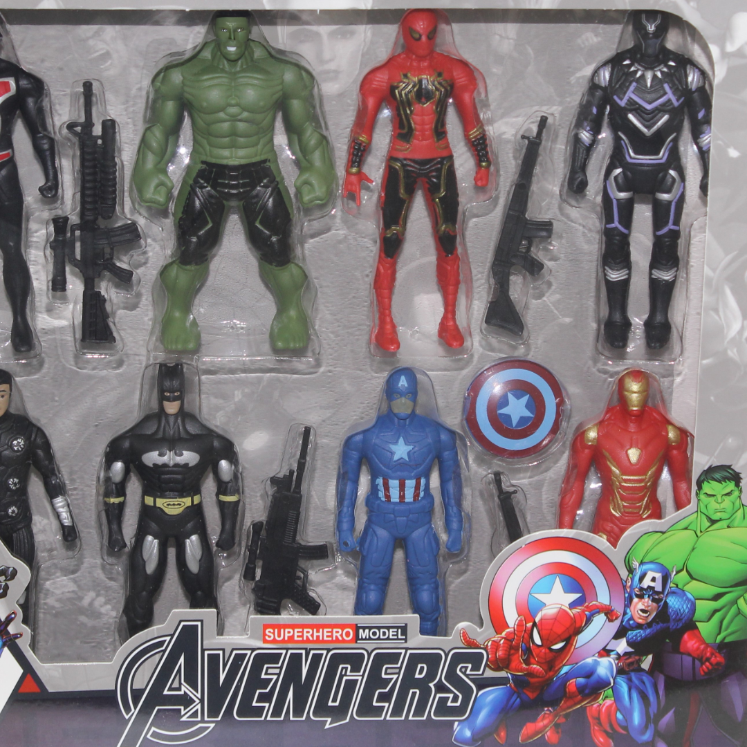 Super Heroes Action Figures – 8 Pcs