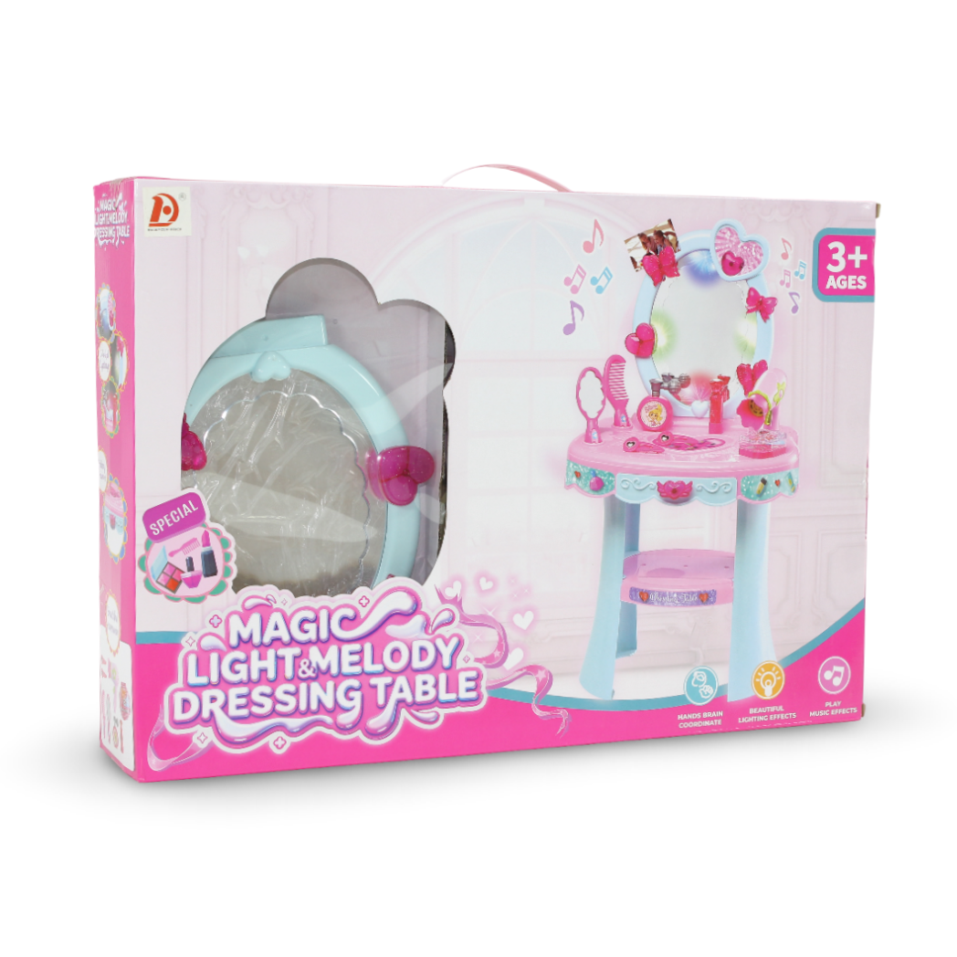 Magic Light & Melody Dressing Table Toy Set