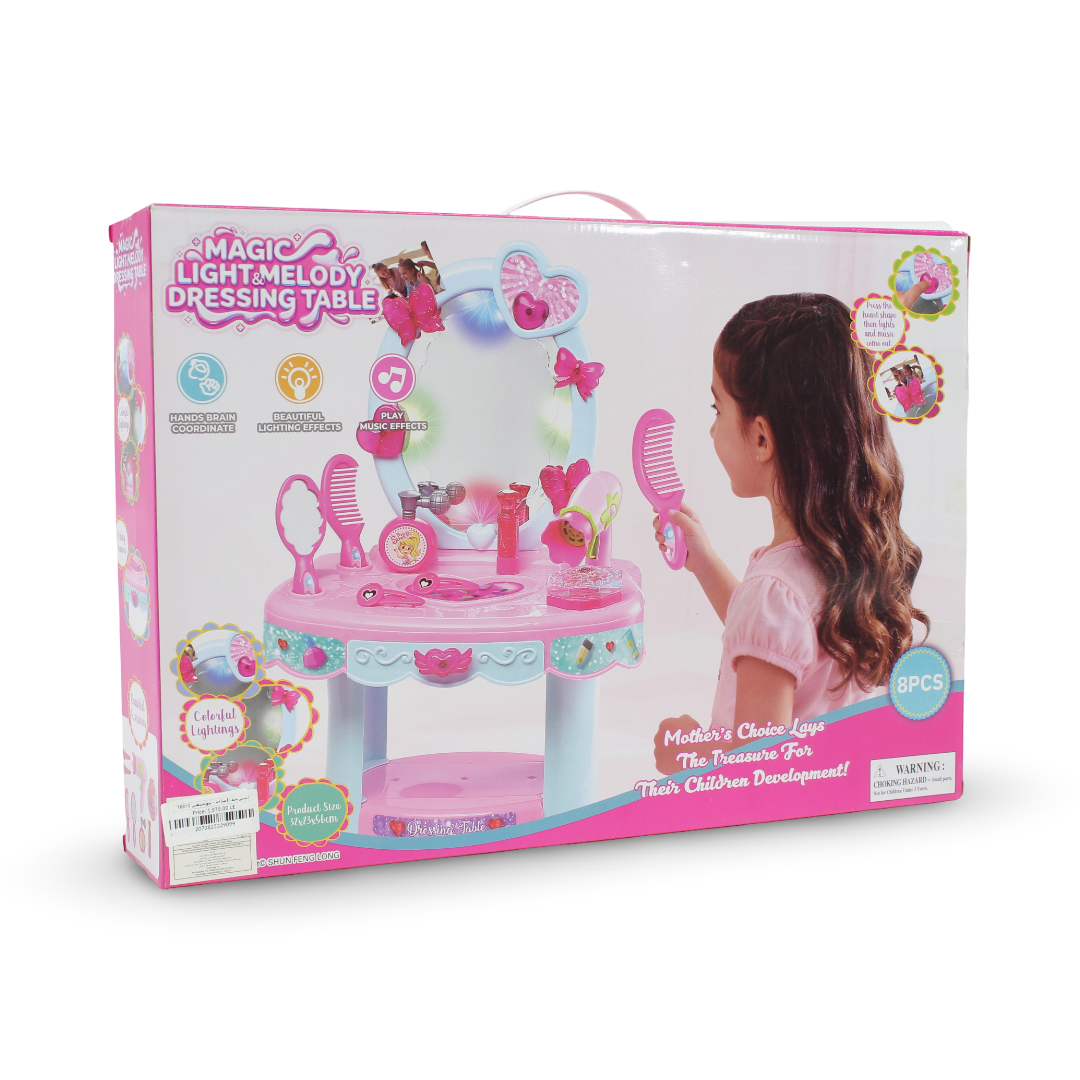 Magic Light & Melody Dressing Table Toy Set