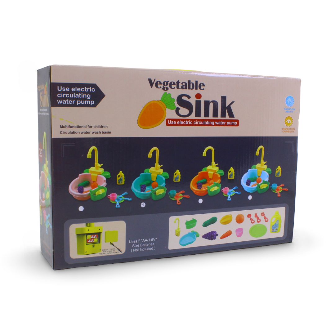 Vegetable Sink Toy Set