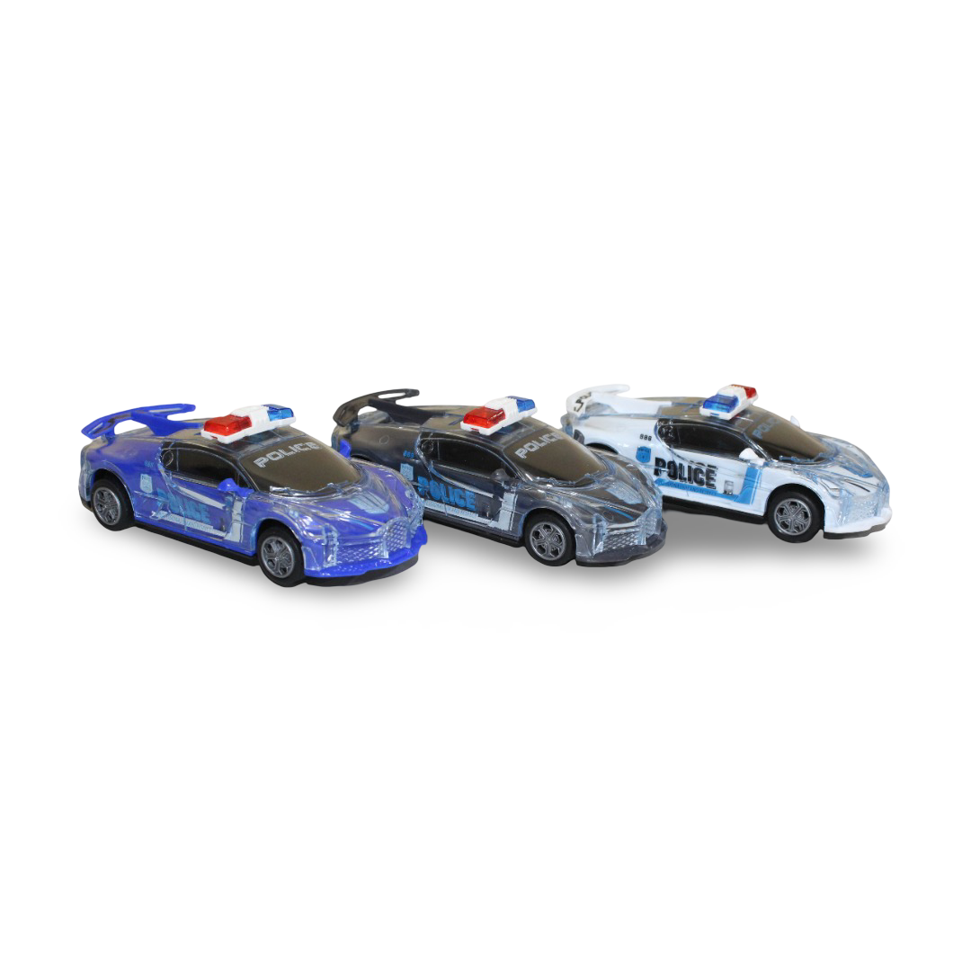 Police Car Toy (Light & Sound) – 1 Pcs