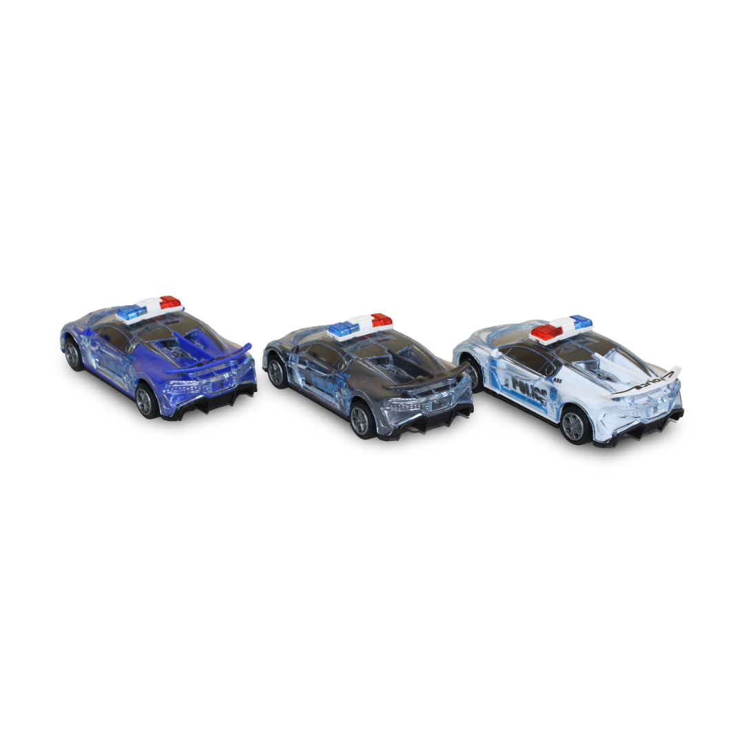 Police Car Toy (Light & Sound) – 1 Pcs