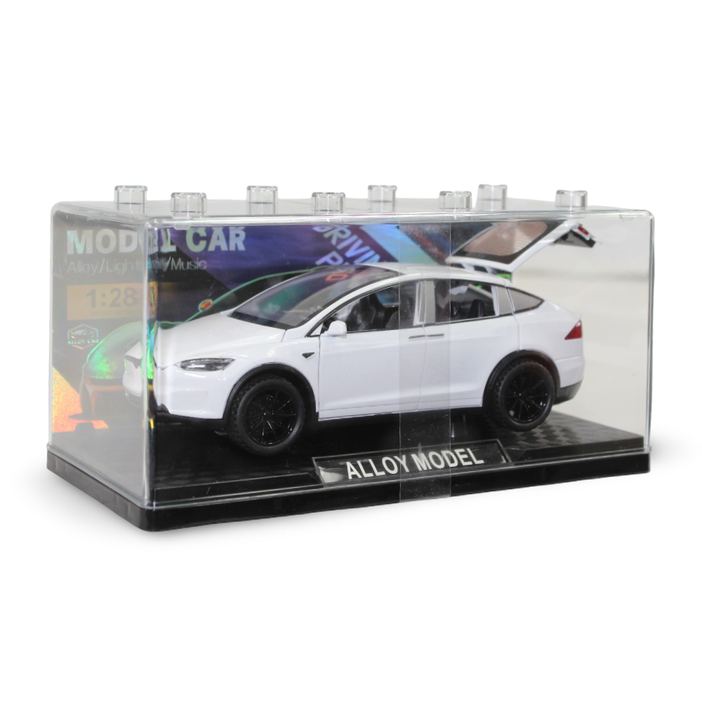 Tesla Model X Alloy Model Car - 1:28 Scale Die-Cast Toy - Toys - OKO