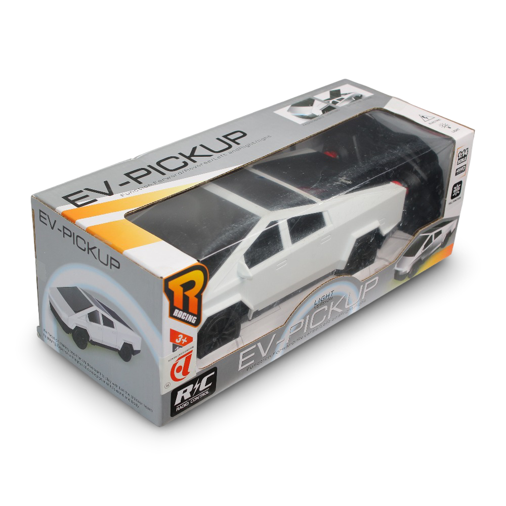 1:14 Scale Tesla EV-Pickup Remote Control Toy Car – White
