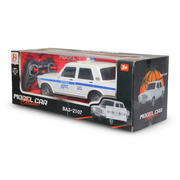1:12 Scale Russian 2107 Lada Police Car Model – White