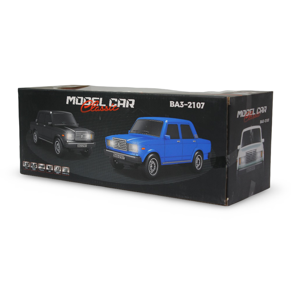 1:12 Scale Russian 2107 Lada Police Car Model – White