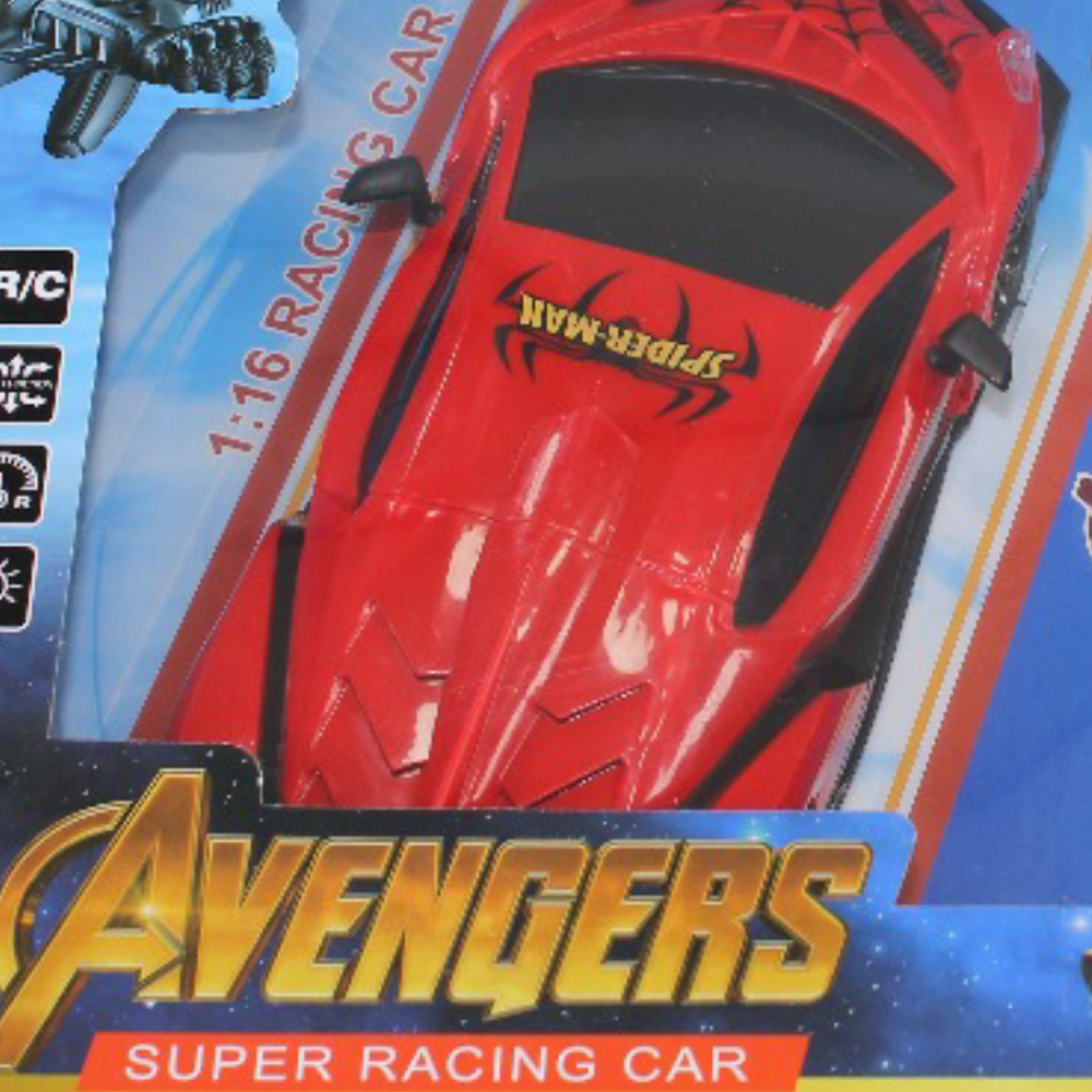 Avengers Spider-Man Remote Control Racing Car – 1:16 Scale