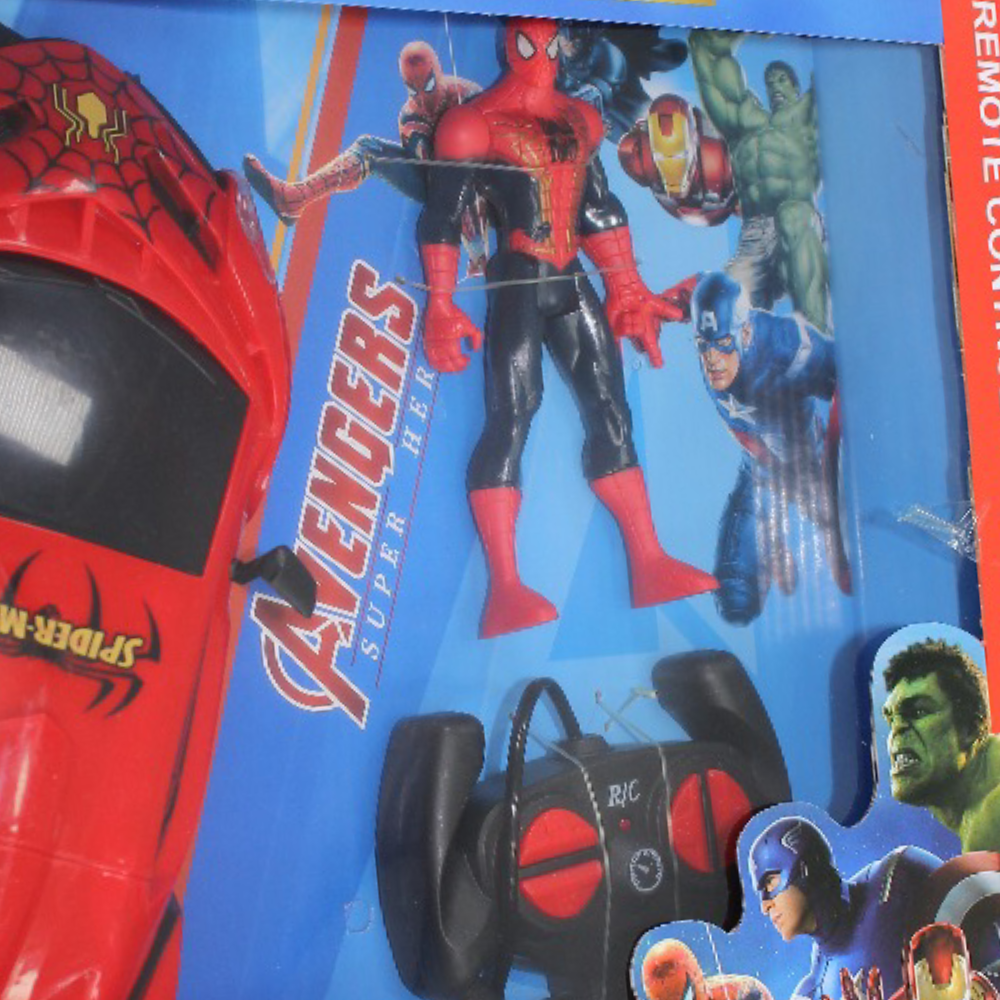 Avengers Spider-Man Remote Control Racing Car – 1:16 Scale