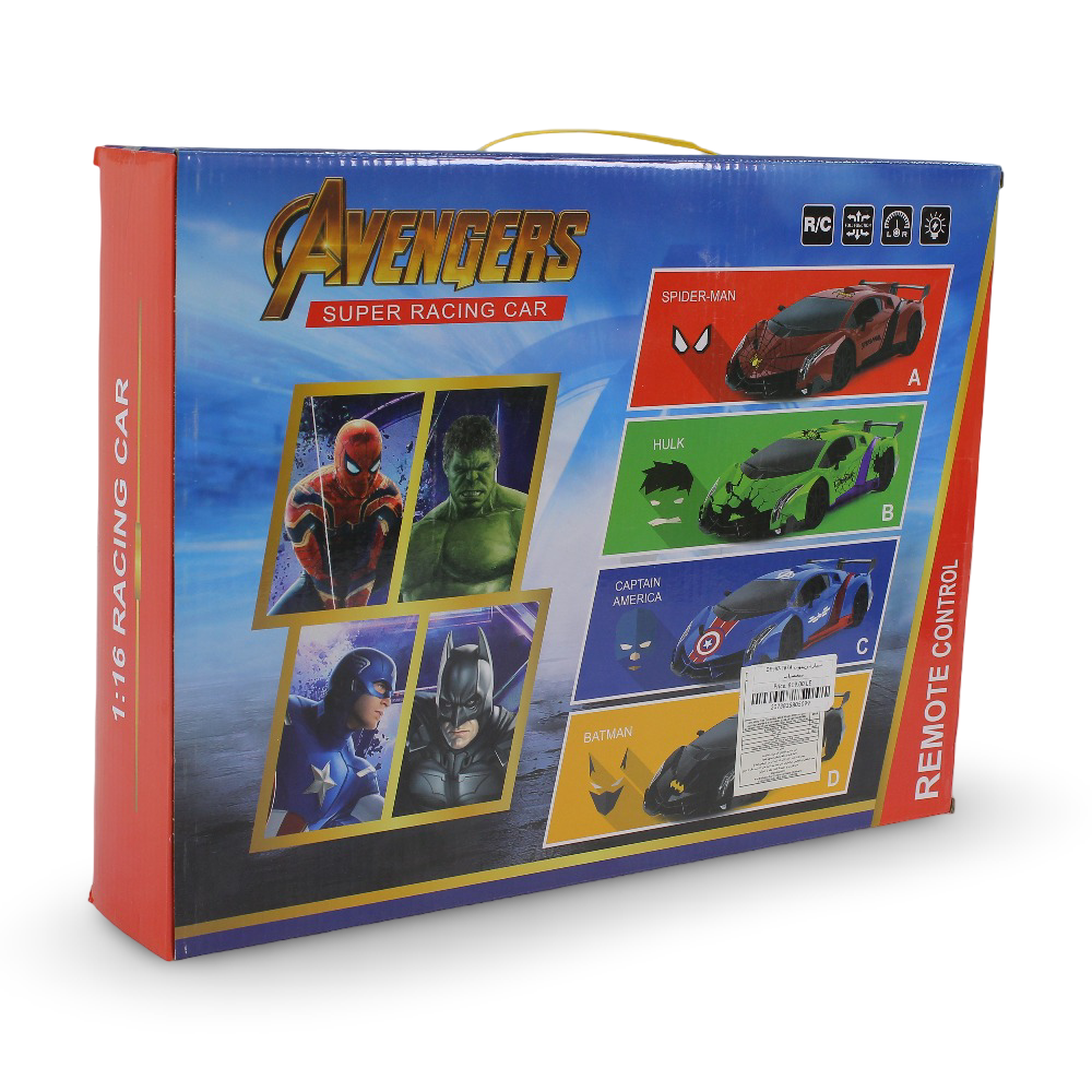 Avengers Spider-Man Remote Control Racing Car – 1:16 Scale
