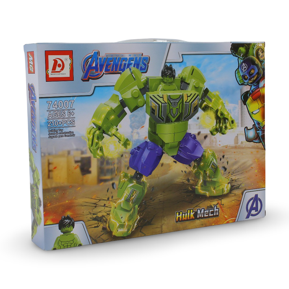 Avengers Building Block Set Hulk Mech – 210 Pcs