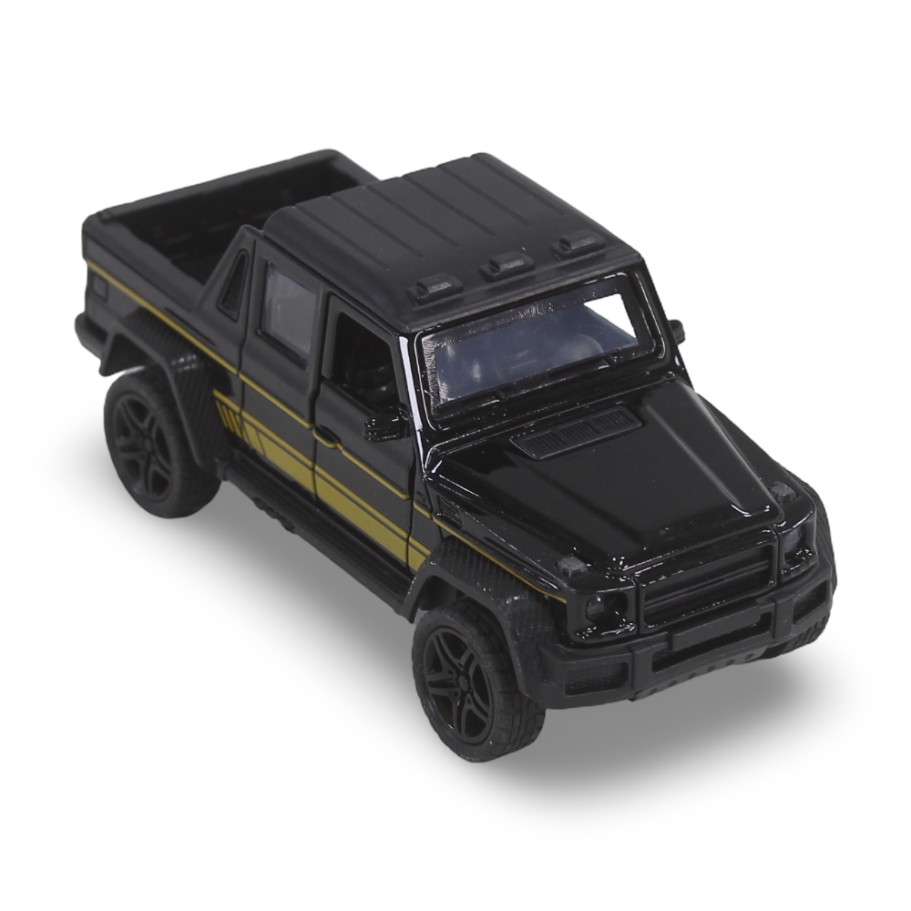 Die-Cast Toy Mercedes-Benz G-Class Pickup Truck – Black