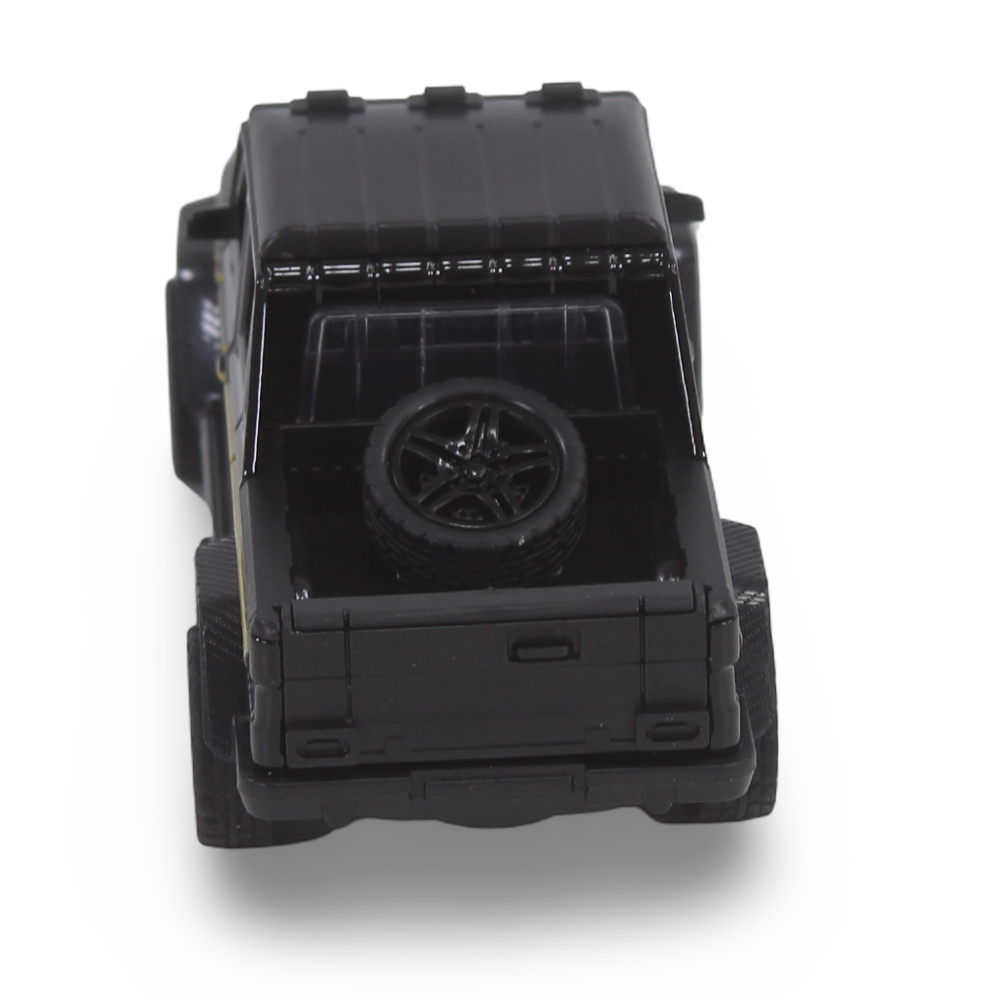 Die-Cast Toy Mercedes-Benz G-Class Pickup Truck – Black
