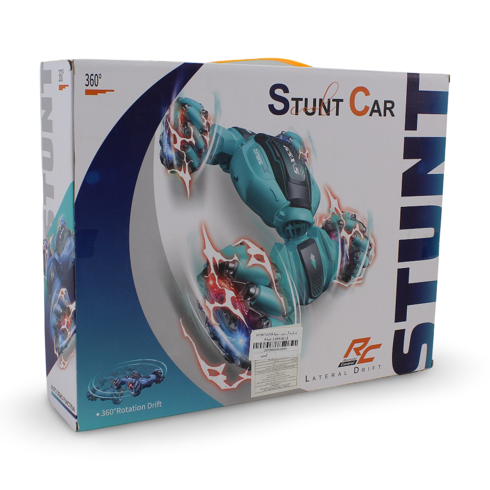 Remote Control Stunt Car (Light & Music) – Baby Blue