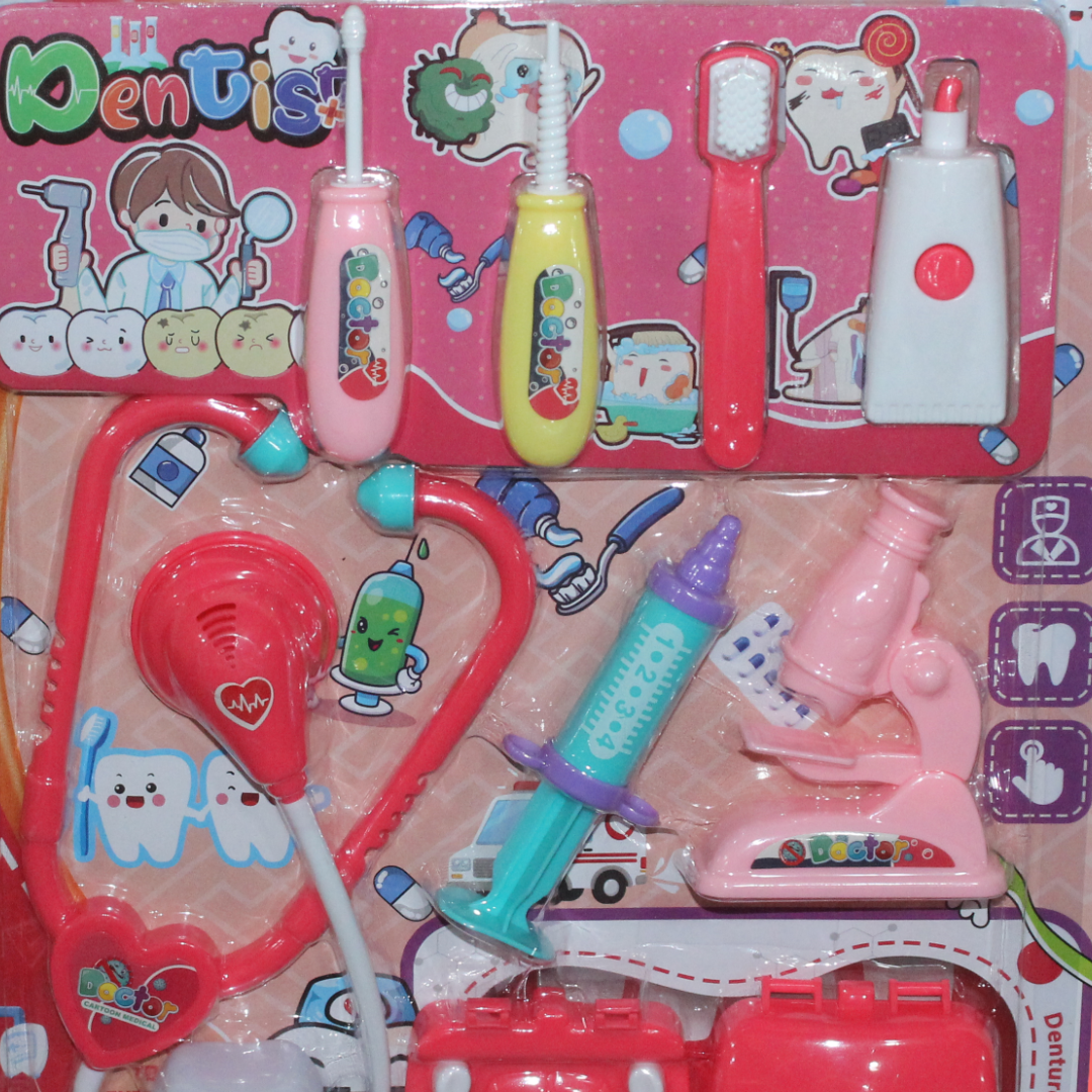 Dentist Toy Set – Salmon