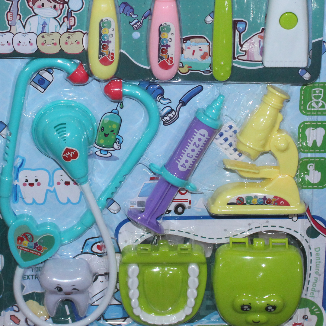 Dentist Toy Set – Aqua