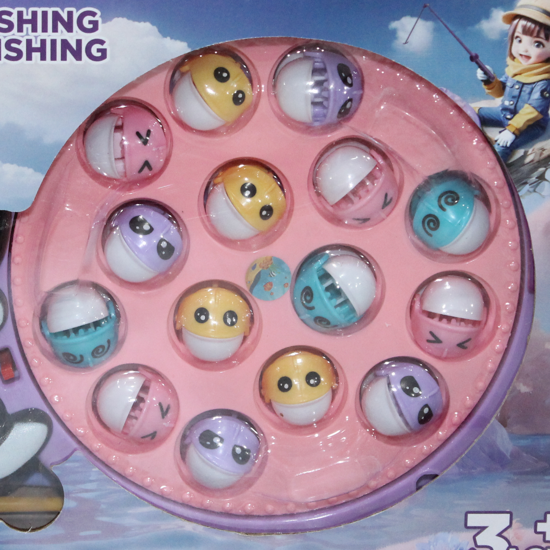 Puzzle Electric Spin Fishing Toy – Kuromi